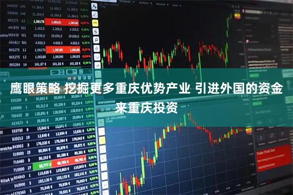 鹰眼策略 挖掘更多重庆优势产业 引进外国的资金来重庆投资